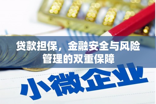 集美贷款担保，金融安全与风险管理的双重保障