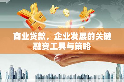 集美商业贷款，企业发展的关键融资工具与策略