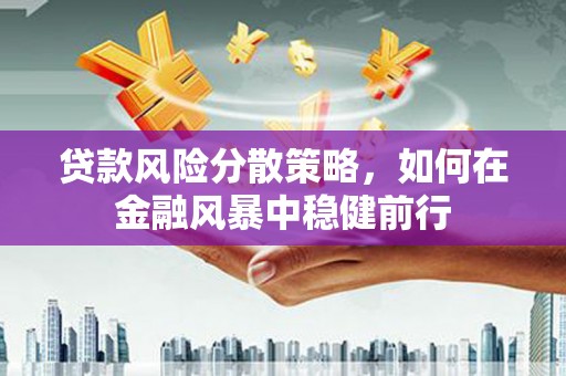 集美贷款风险分散策略，如何在金融风暴中稳健前行