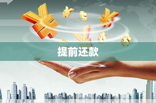 集美提前还款