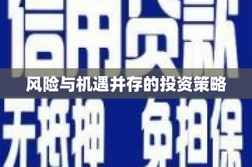 集美风险与机遇并存的投资策略