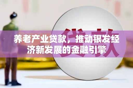 集美养老产业贷款，推动银发经济新发展的金融引擎