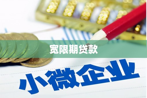 集美宽限期贷款
