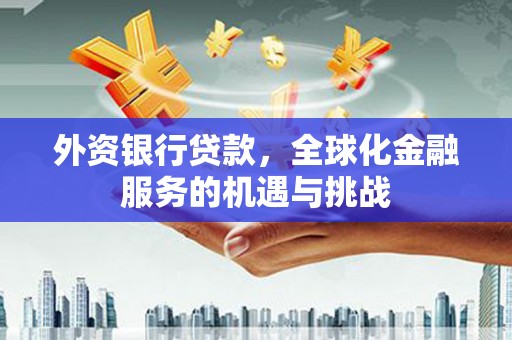 集美外资银行贷款，全球化金融服务的机遇与挑战