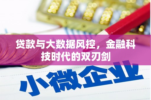 集美贷款与大数据风控，金融科技时代的双刃剑