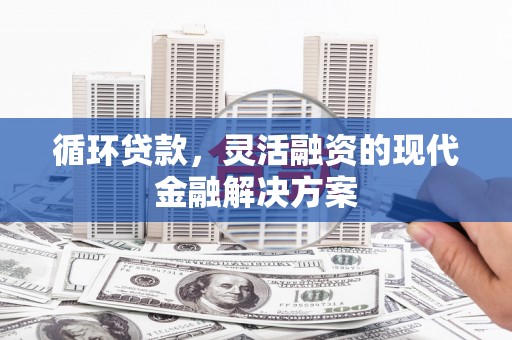 集美循环贷款，灵活融资的现代金融解决方案