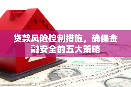 集美贷款风险控制措施，确保金融安全的五大策略