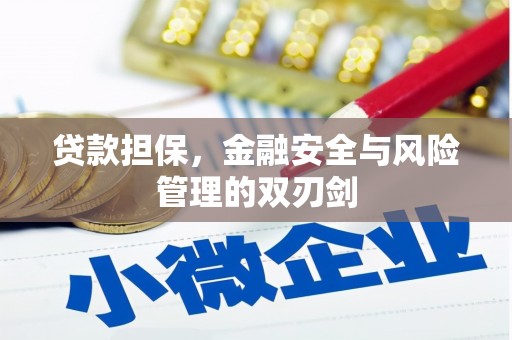 集美贷款担保，金融安全与风险管理的双刃剑