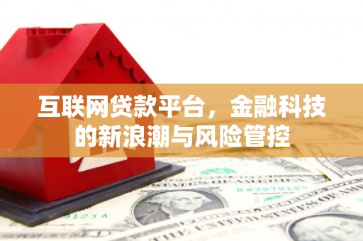 集美互联网贷款平台，金融科技的新浪潮与风险管控