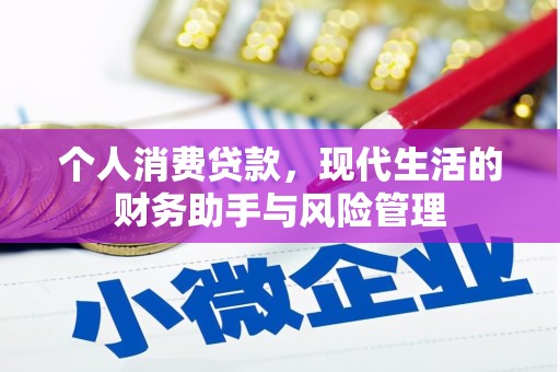 集美个人消费贷款，现代生活的财务助手与风险管理