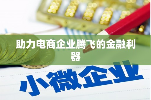 集美助力电商企业腾飞的金融利器
