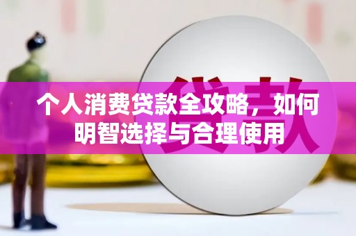 集美个人消费贷款全攻略，如何明智选择与合理使用